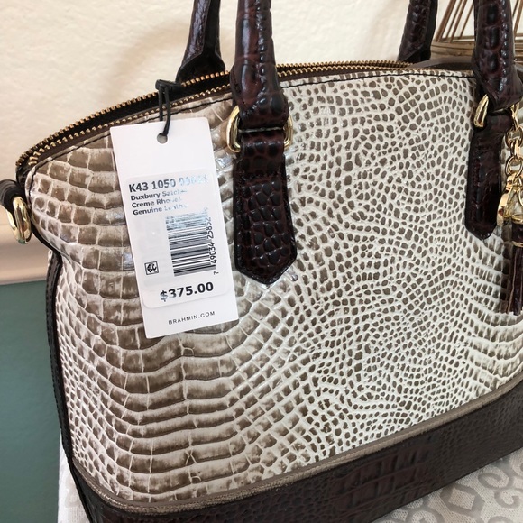 🎁AUTHENTIC 🎁BRAHMIN DUXBURY SATCHEL❤️ - Picture 3 of 5